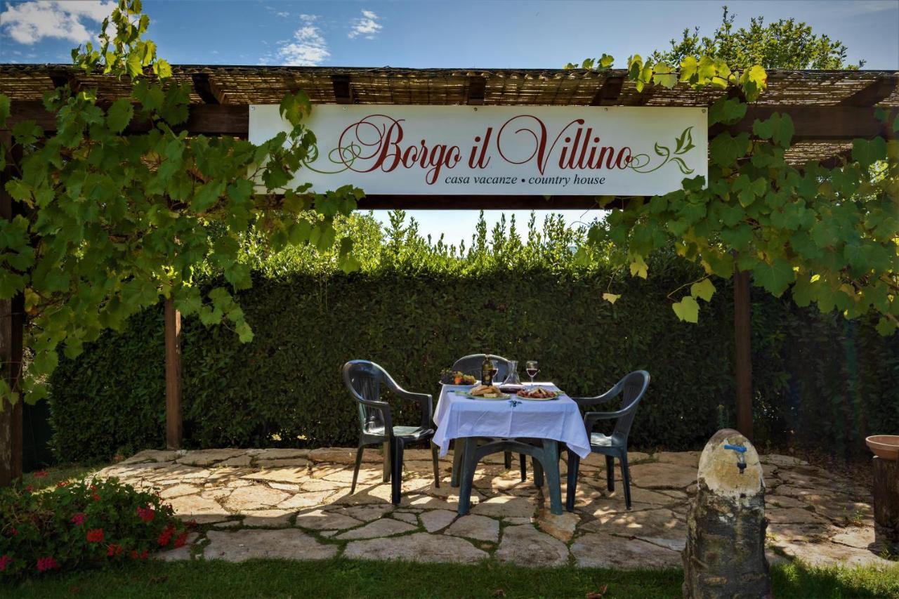 Pensjonat Borgo Il Villino Casole dʼElsa Zewnętrze zdjęcie