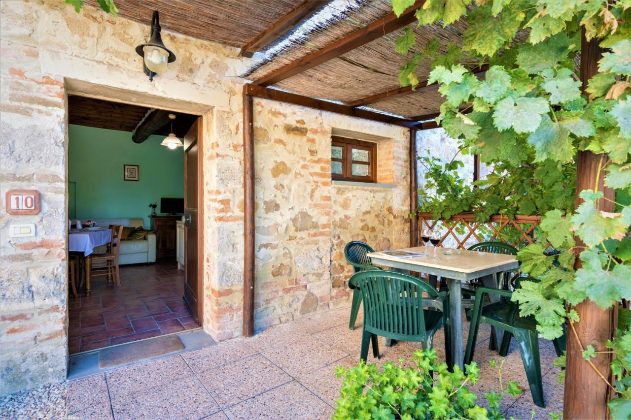 Pensjonat Borgo Il Villino Casole dʼElsa Zewnętrze zdjęcie