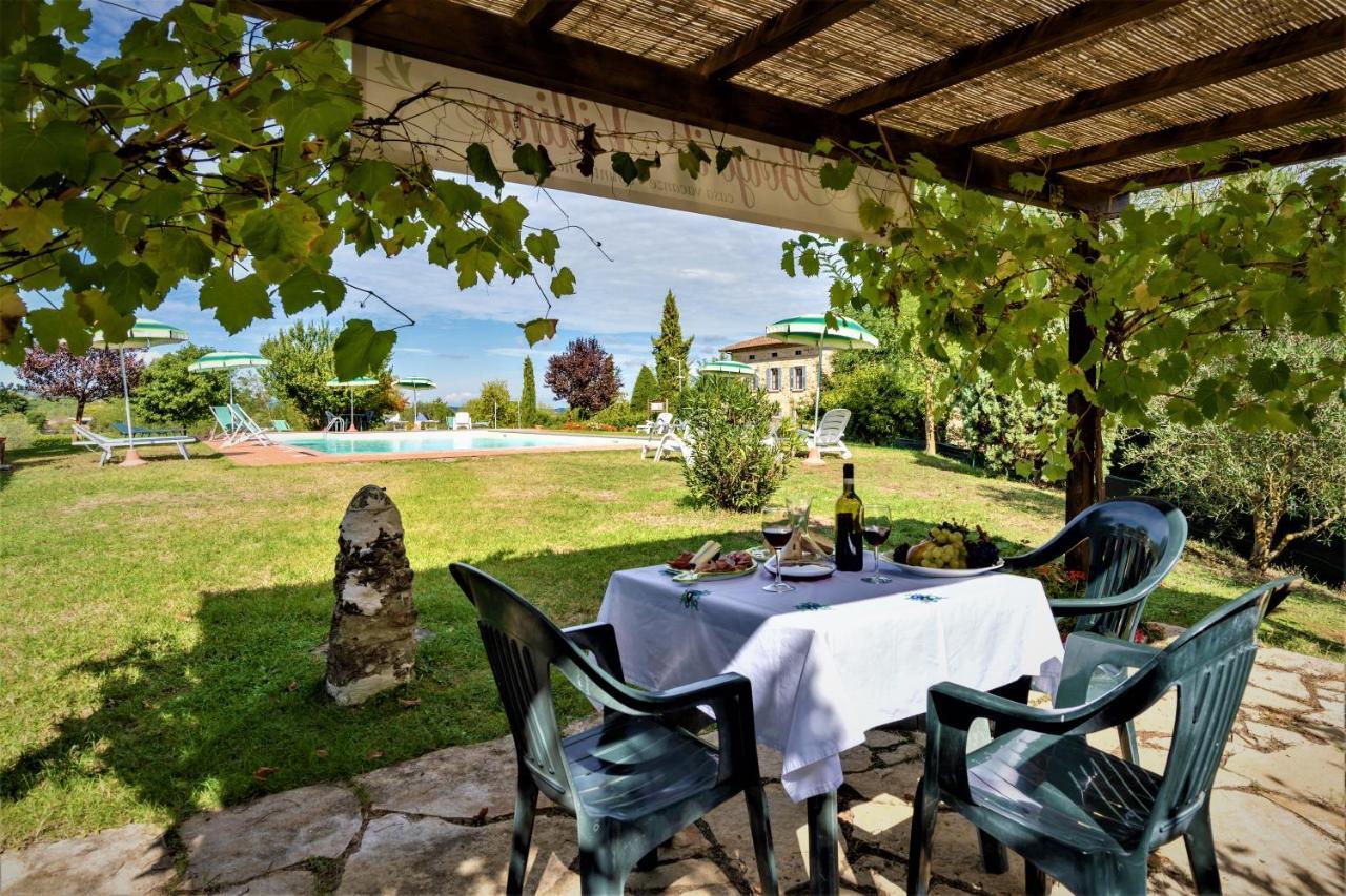 Pensjonat Borgo Il Villino Casole dʼElsa Zewnętrze zdjęcie
